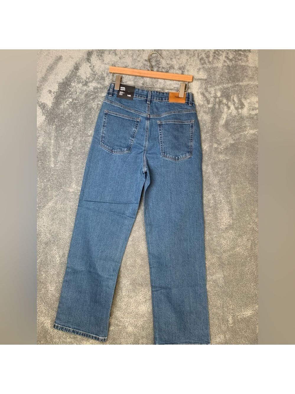 NWT! Twik Soul High Rise Straight Leg Size 28 Jeans Organic Cotton - Picture 4 of 12